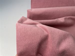 Bomuldsvelour - blød og strækbar i rosa